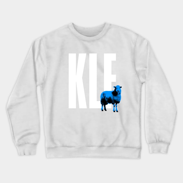 KLF and blue sheep Crewneck Sweatshirt by Stupiditee